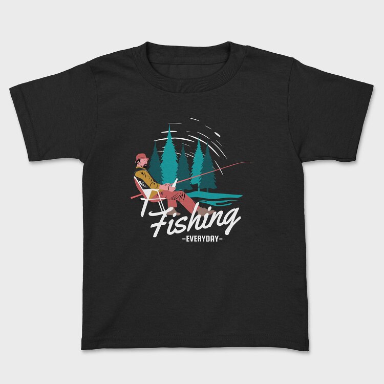Fishing Forest Retreat, Tricou Copii