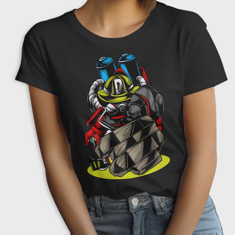 Firefighter Hero, Tricou Femei