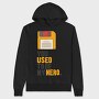 Floppy Disk Nostalgia, Hanorac Oversize Barbati (Unisex)