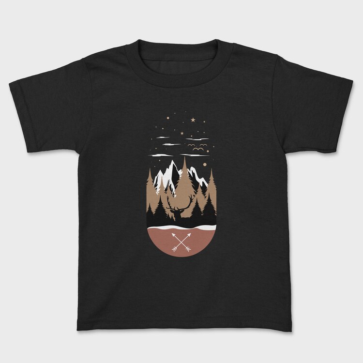 Forest Deer Arrows, Tricou Copii