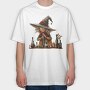 Christmas Witch Bottles, Tricou Oversize Barbati (Unisex)
