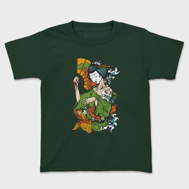 Geisha Koi Fan, Tricou Copii