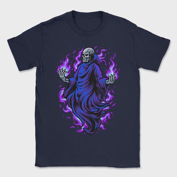 Ghostly Flames, Tricou Barbati (Unisex)