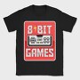 8 Bit Gaming Nostalgia, Tricou Barbati (Unisex)