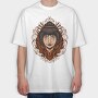 Geisha Arrows, Tricou Oversize Barbati (Unisex)