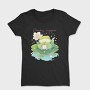 Adorable Frog Animal Dreamy Napper, Tricou Femei