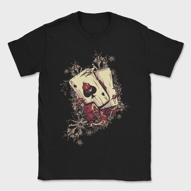 Ace Of Spades Skull, Tricou Barbati (Unisex)