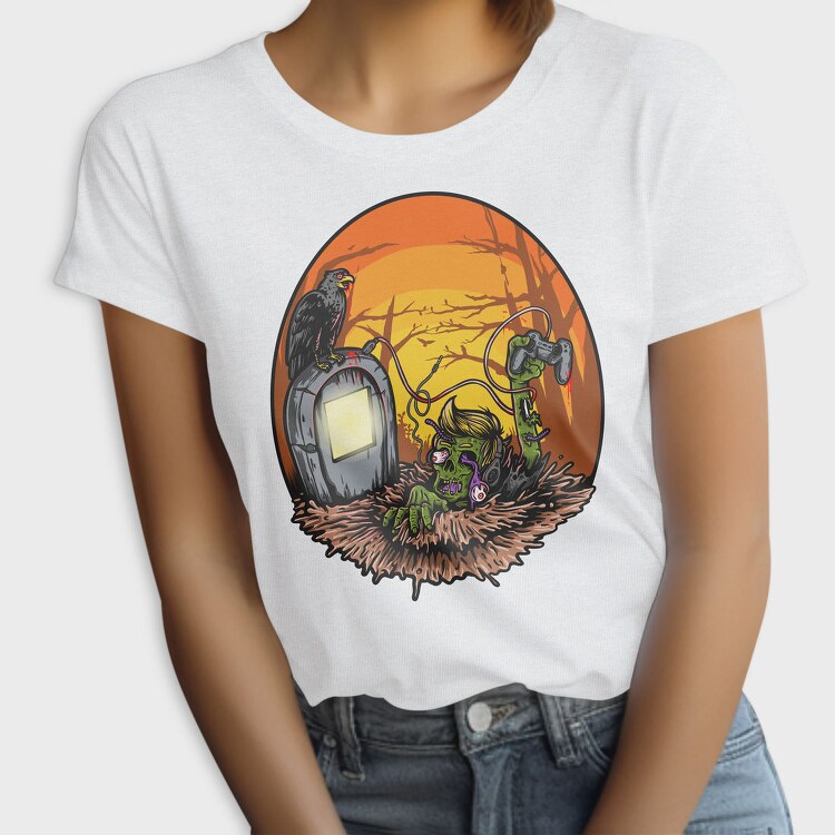 Zombie Gaming Horror, Tricou Femei