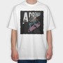 Adrenalinin Blood Skate, Tricou Oversize Barbati (Unisex)