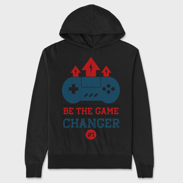 Be The Game Changer, Hanorac Oversize Barbati (Unisex)