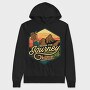 Begin The Journey Explore World, Hanorac Oversize Barbati (Unisex)