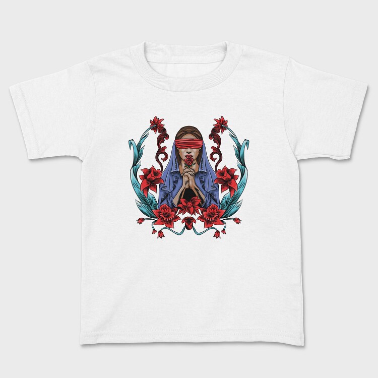 Blindfolded Beauty, Tricou Copii