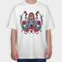 Blindfolded Beauty, Tricou Oversize Barbati (Unisex)