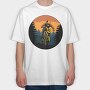 Bmx Racer 80, Tricou Oversize Barbati (Unisex)