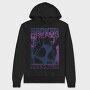 Broken Dreams Times, Hanorac Oversize Barbati (Unisex)