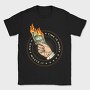 Burning Time Is Money, Tricou Barbati (Unisex)
