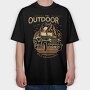 The Outdoor Club, Tricou Oversize Barbati (Unisex)