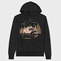 Camper Road Trip, Hanorac Oversize Barbati (Unisex)