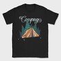 Camping Forest Tent, Tricou Barbati (Unisex)