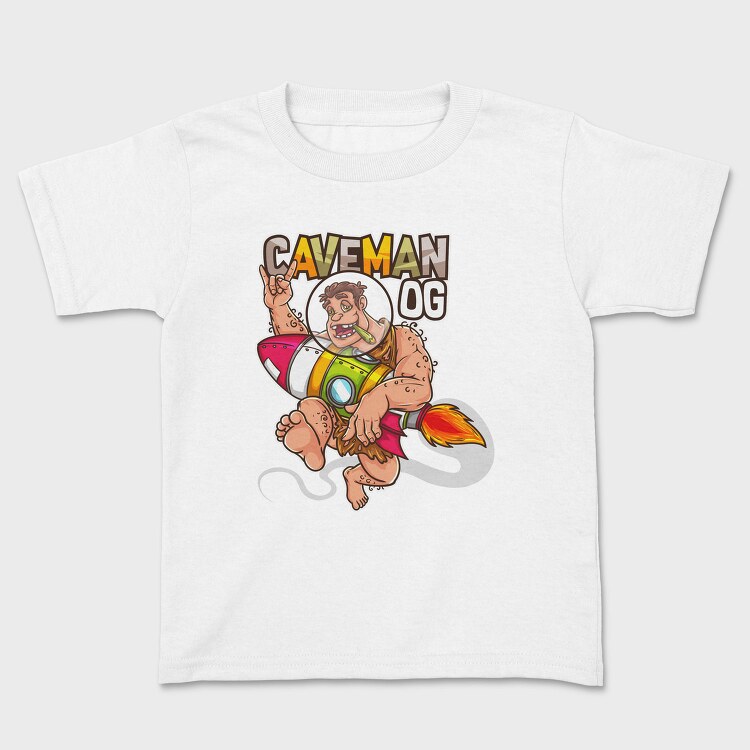Caveman Rocket Ship, Tricou Copii