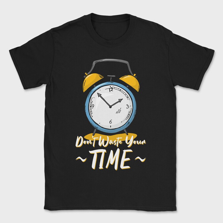 Alarm Clock Time, Tricou Barbati (Unisex)