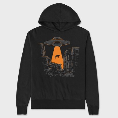 Alien Invasion, Hanorac Oversize Barbati (Unisex)