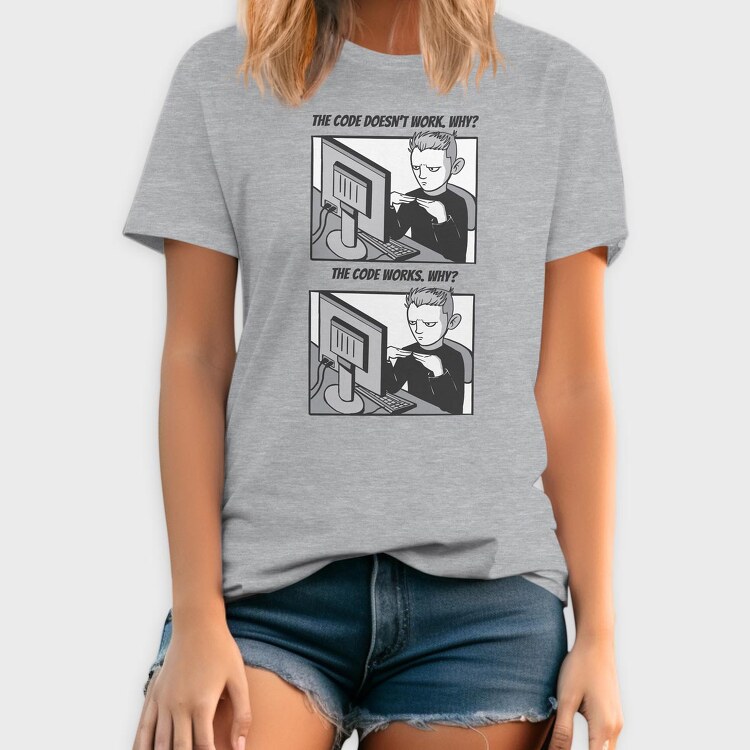 Code Meme, Tricou Barbati (Unisex)