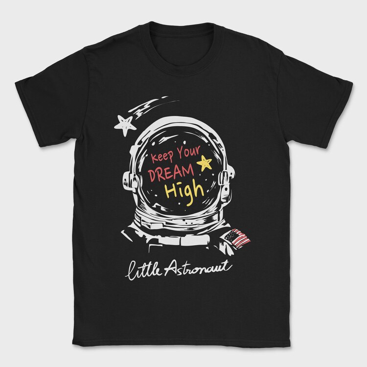 Astronaut Dream High, Tricou Barbati (Unisex)