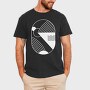 Minimal Geometric 2, Tricou Barbati (Unisex)