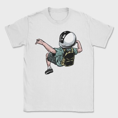 Astronaut Jump, Tricou Barbati (Unisex)