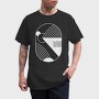 Minimal Geometric 2, Tricou Barbati (Unisex)