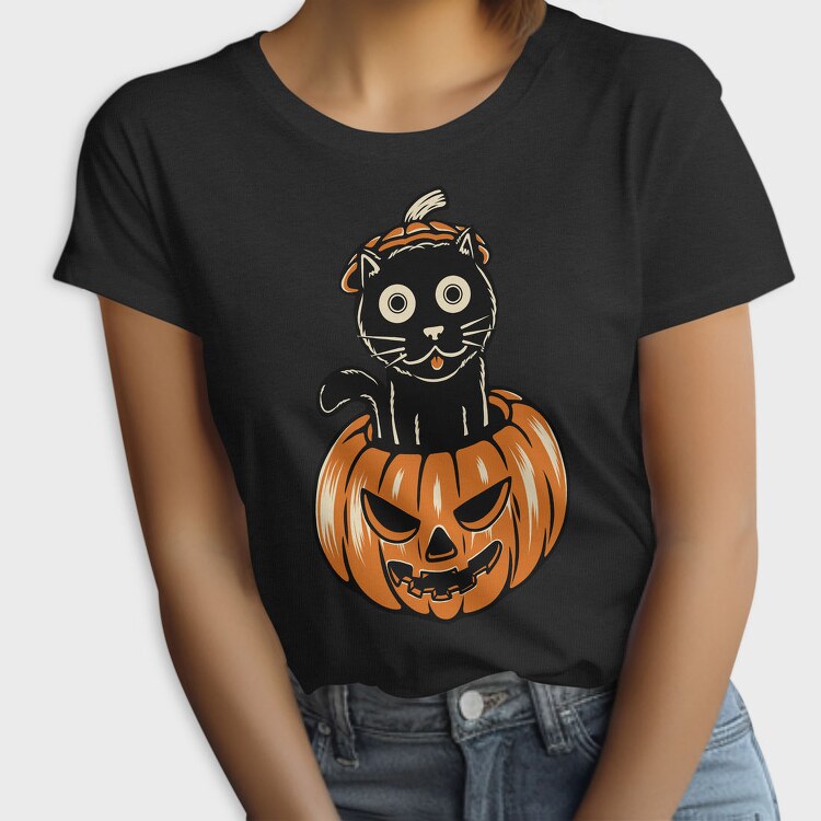 Pumpkin Kitty, Tricou Femei