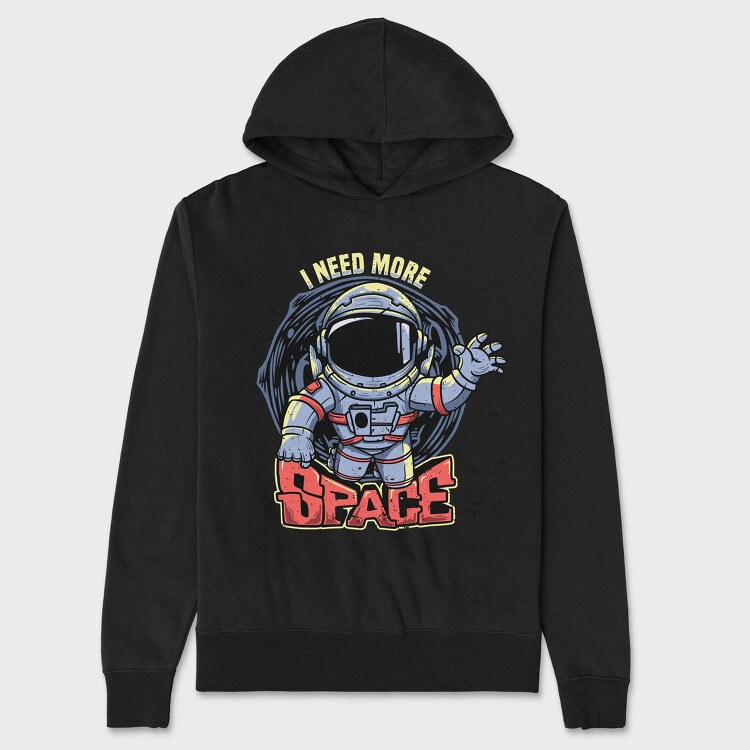 Astronaut Space Quest, Hanorac Oversize Barbati (Unisex)