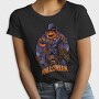 Pumpkin Scarecrow Halloween, Tricou Femei