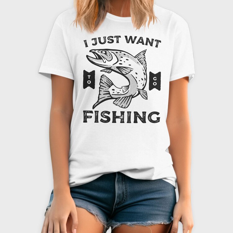 Fishing Escapade, Tricou Barbati (Unisex)