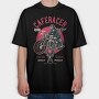 Caferacer Garage, Tricou Oversize Barbati (Unisex)