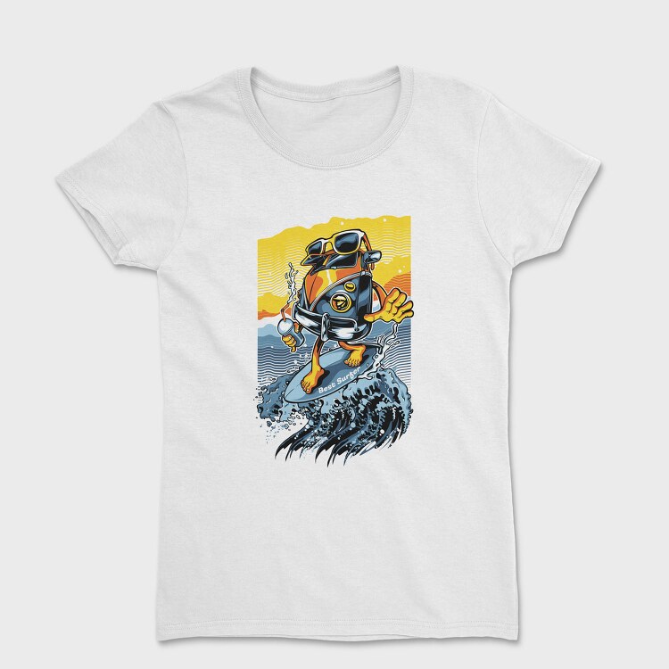 Best Surfer Surfboard, Tricou Femei