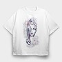 Bloodflower, Tricou Oversize Barbati (Unisex)