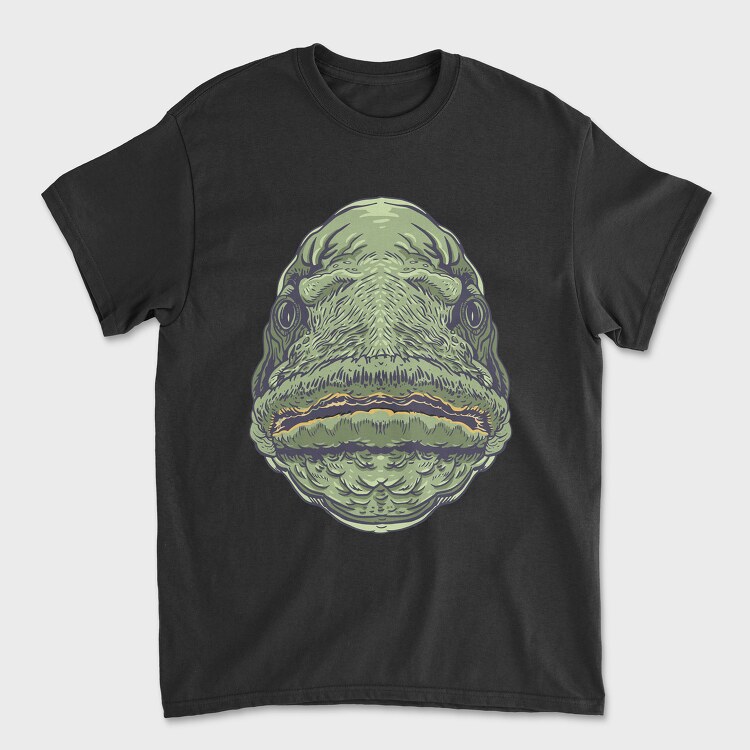 Fish Face, Tricou Barbati (Unisex)