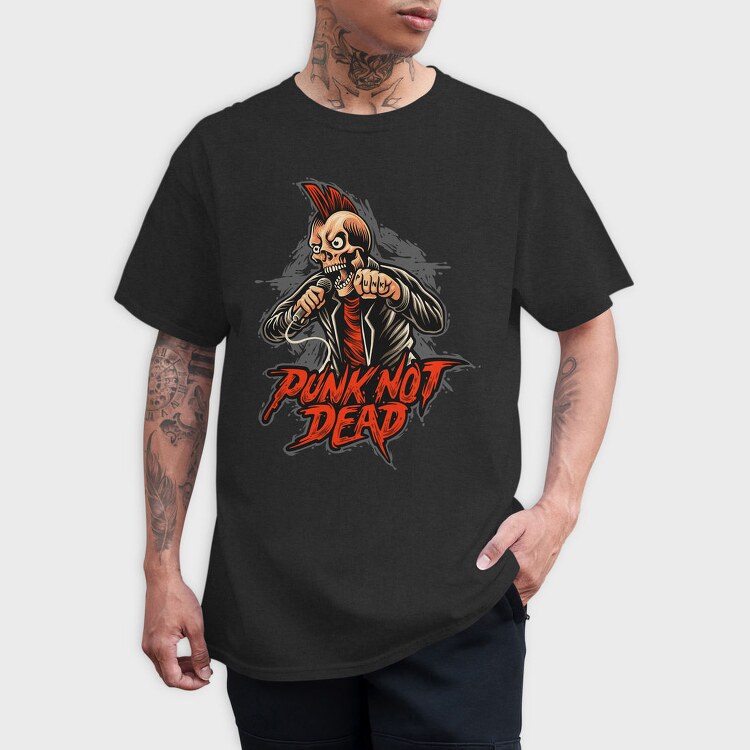Punk Not Dead, Tricou Barbati (Unisex)