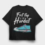 Blue Sneaker, Tricou Oversize Barbati (Unisex)