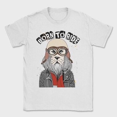 Born To Ride, Tricou Barbati (Unisex)