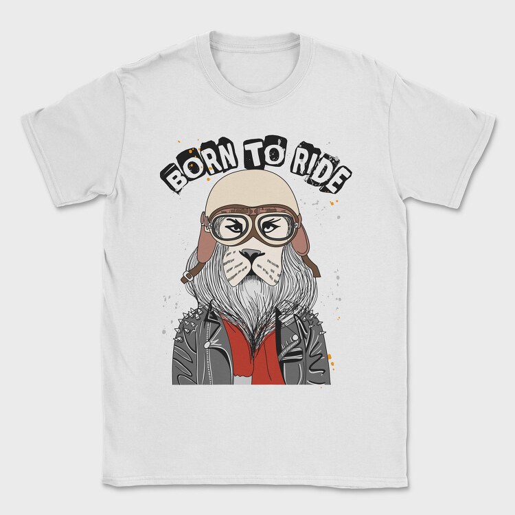 Born To Ride, Tricou Barbati (Unisex)