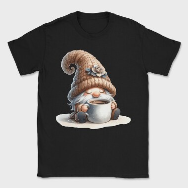 Coffee Lover Gnome, Tricou Barbati (Unisex)