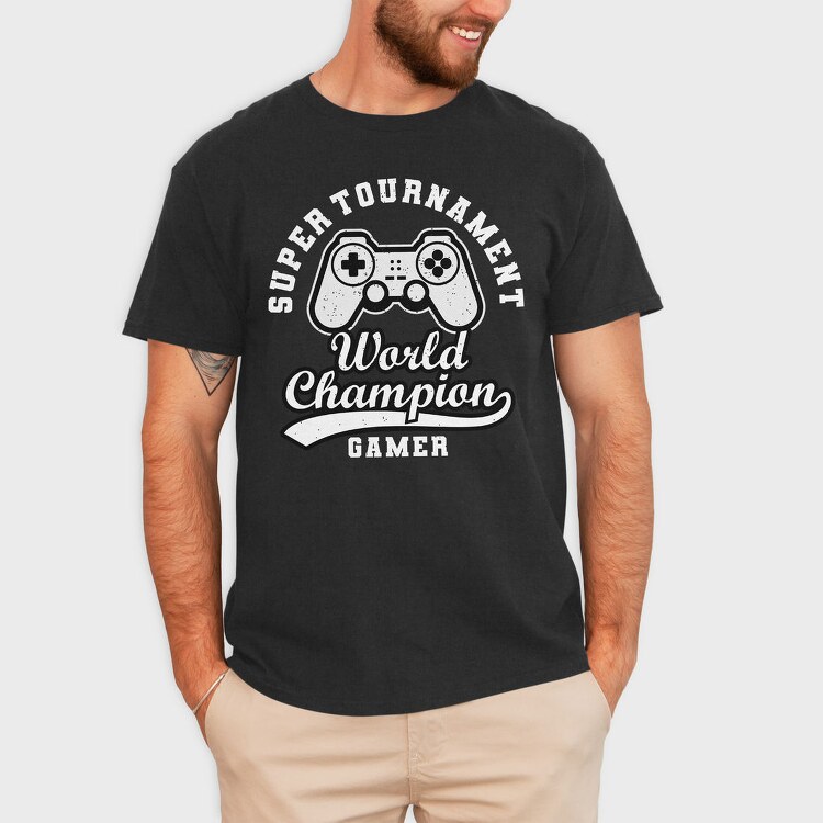 World Game Champion, Tricou Barbati (Unisex)