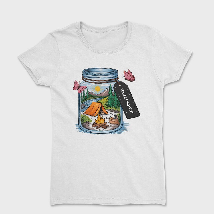 Collect Moment Mason Jar, Tricou Femei