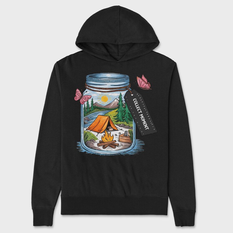 Collect Moment Mason Jar, Hanorac Oversize Barbati (Unisex)