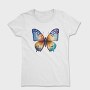 Colorful Watercolor Butterfly, Tricou Femei