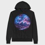Cosmic Mountain Spirit, Hanorac Oversize Barbati (Unisex)