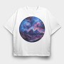 Cosmic Mountain Spirit, Tricou Oversize Barbati (Unisex)